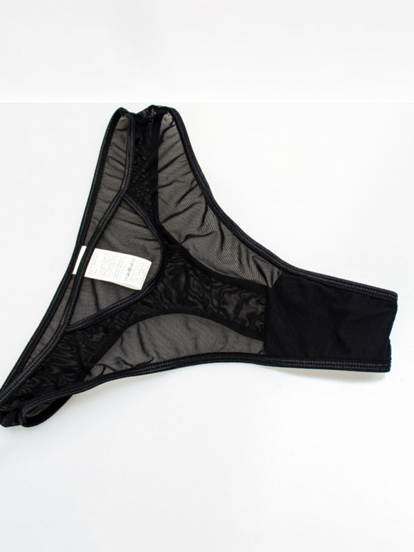 Sexy lingerie garter belt three-piece uniform set