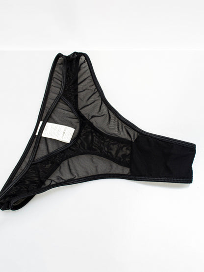 Sexy lingerie garter belt three-piece uniform set